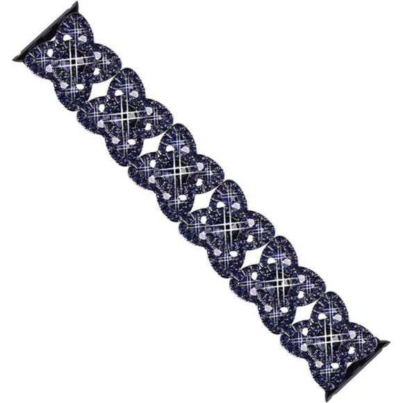 Bling Bands for Compatible with Apple Watch Ultra Iwatch Series 9 8 7 6 5 4 3 2 - Picture 6 of 7